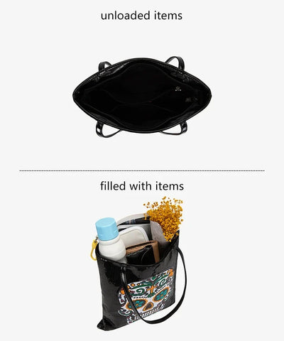 Montana West Sequin Tote Bag