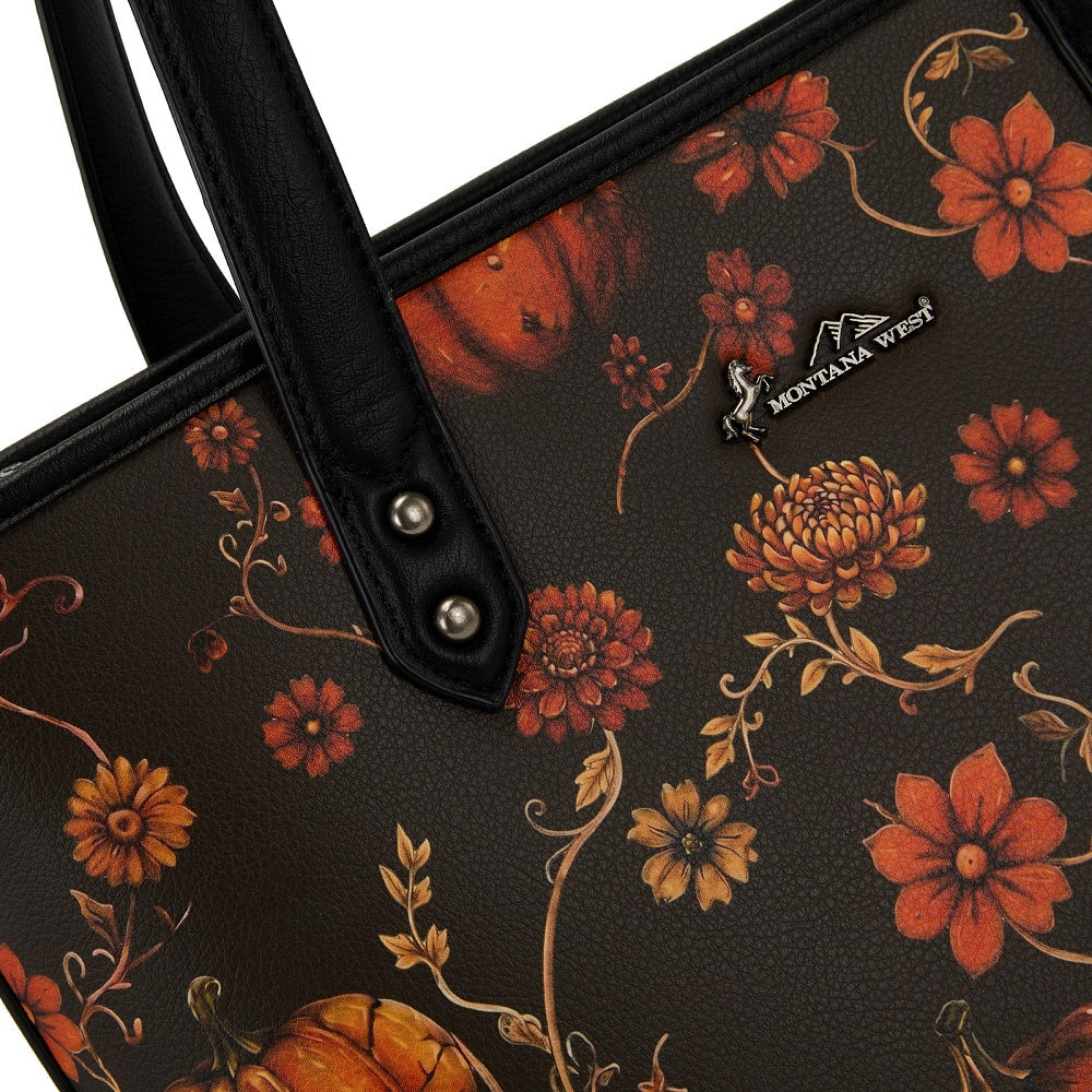 Montana West Halloween Witch Moon Tote Bag
