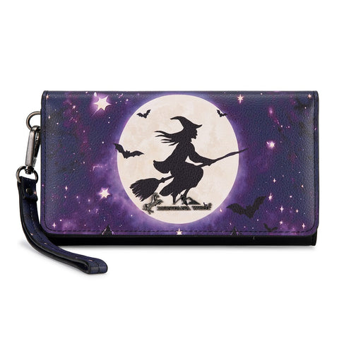 Montana West Halloween Witch Moon Wristlet RFID Wallet