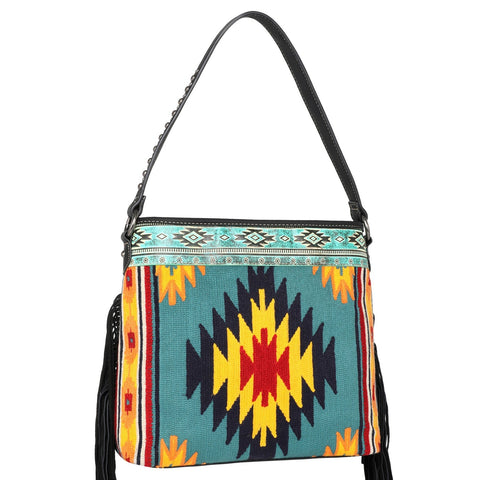 Montana West Aztec Tapestry Concealed Carry Hobo - Cowgirl Wear