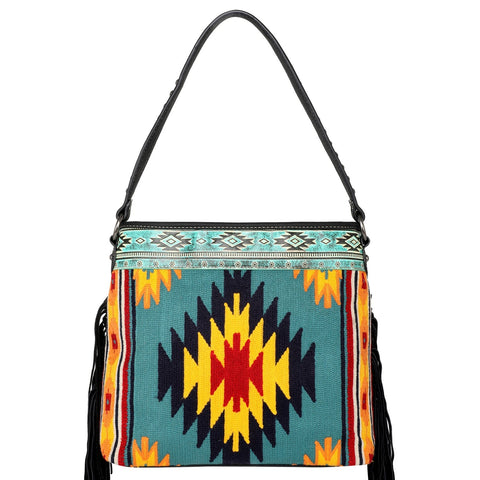 Montana West Aztec Tapestry Concealed Carry Hobo - Cowgirl Wear