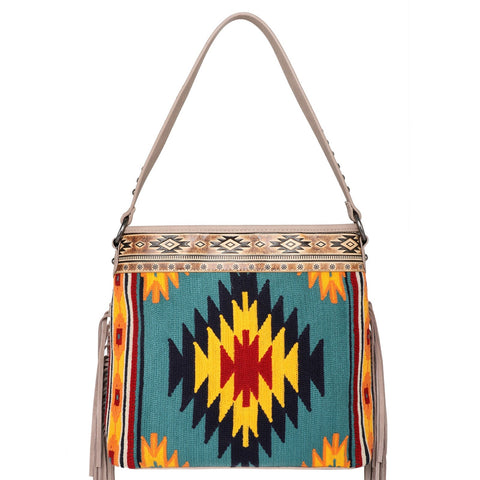 Montana West Aztec Tapestry Concealed Carry Hobo - Cowgirl Wear