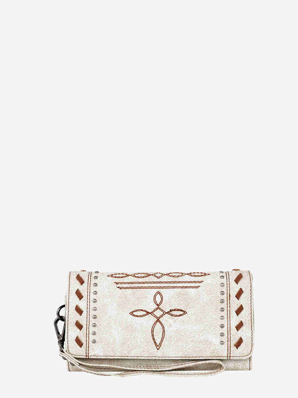 Montana West Whipstitch Studs Wallet - Montana West World