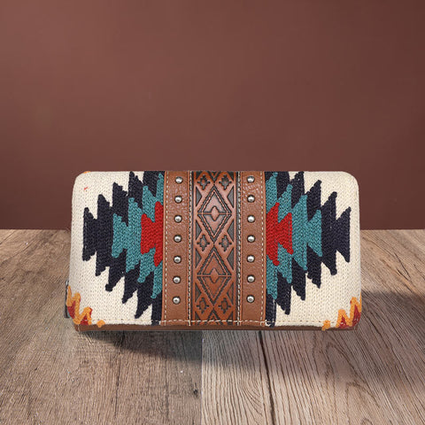 Montana West Aztec Tapestry Wallet