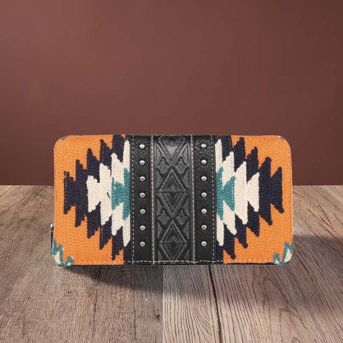 Montana West Aztec Tapestry Wallet