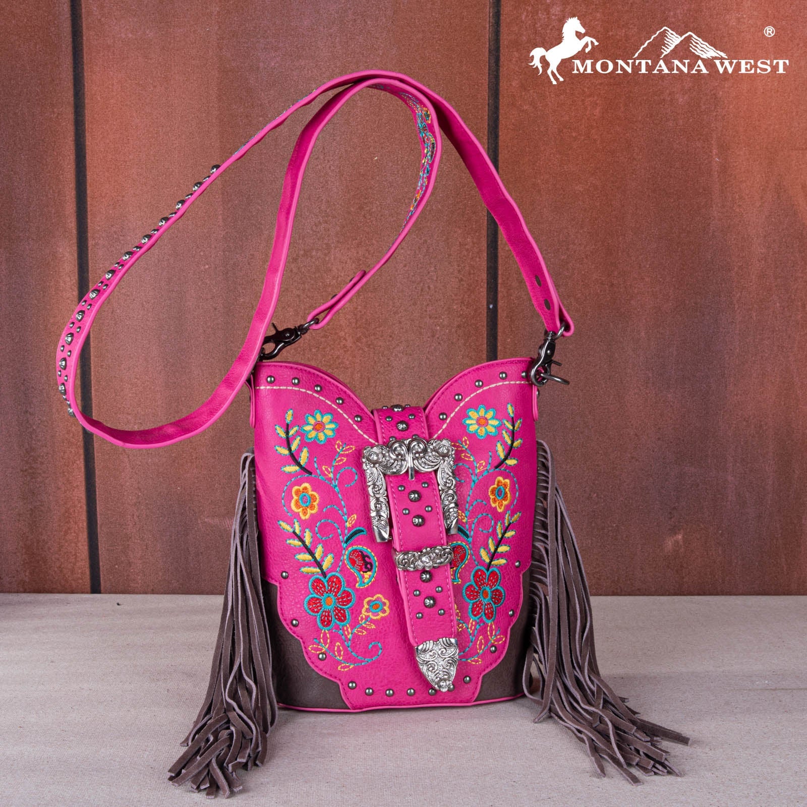 Montana West Buckle Collection Crossbody