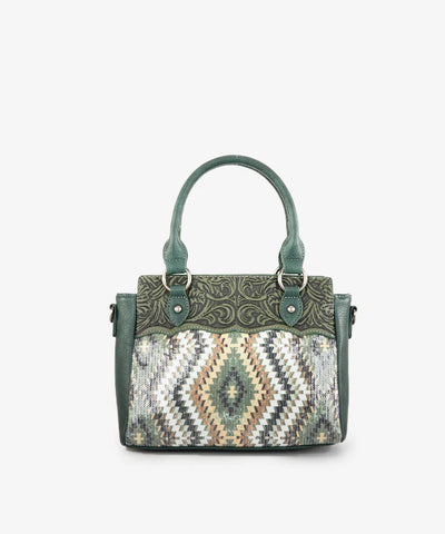 Montana West Sequined Aztec Tote Bag Set