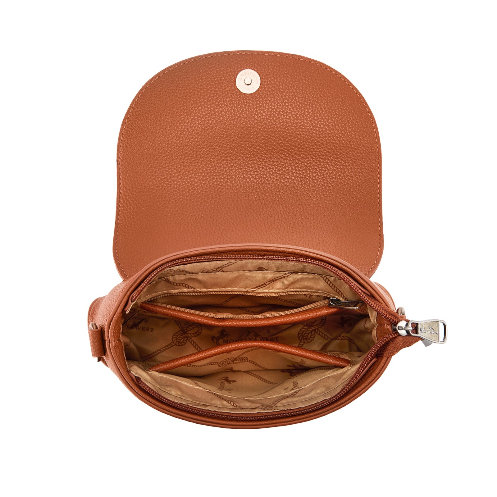 Montana West Turquoise Concho Saddle Crossbody