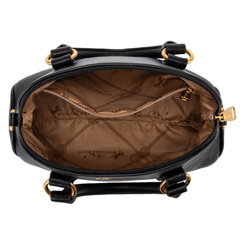 Montana West Whipstitch Dome Satchel Bag