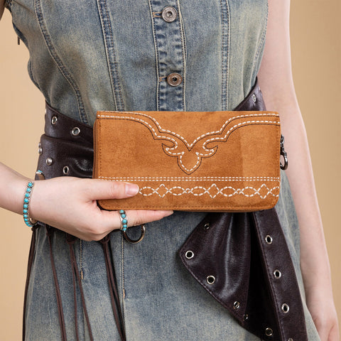 Montana West Boot Stitch Wallet