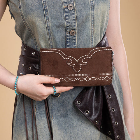 Montana West Boot Stitch Wallet