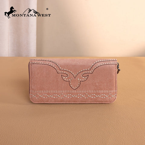 Montana West Boot Stitch Wallet