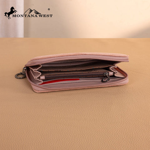 Montana West Boot Stitch Wallet