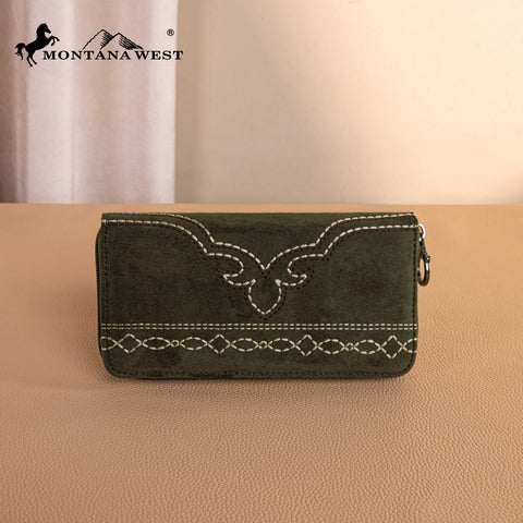 Montana West Boot Stitch Wallet