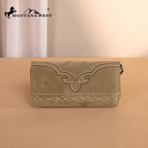 Montana West Boot Stitch Wallet