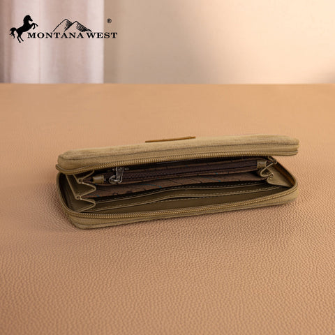 Montana West Boot Stitch Wallet