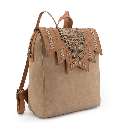 Montana West Tooled Aztec Backpack