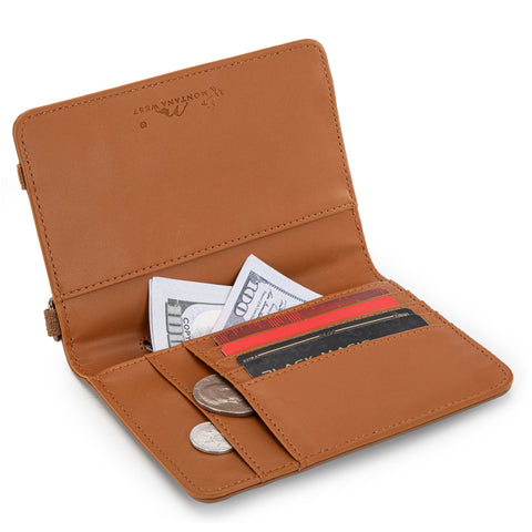 Montana West Tooled Aztec Collection Wrap Wallet