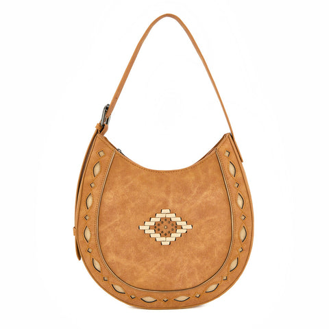 Montana West Western Aztec Cut-Out Hobo Shoulder Bag