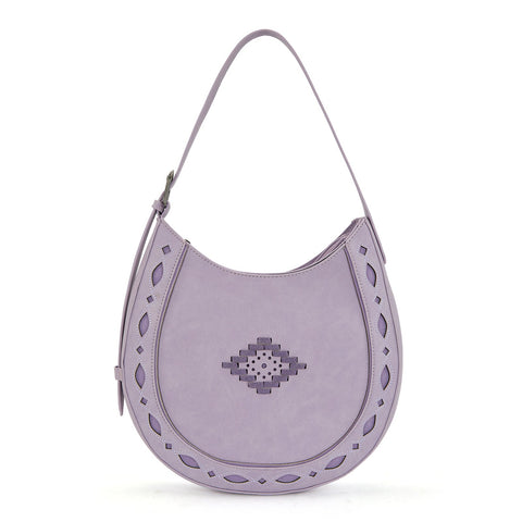 Montana West Western Aztec Cut-Out Hobo Shoulder Bag