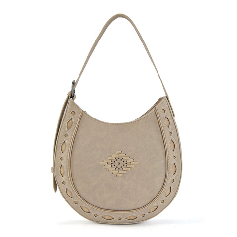Montana West Western Aztec Cut-Out Hobo Shoulder Bag