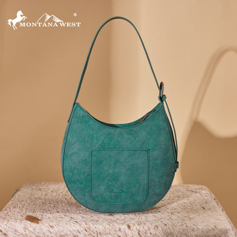 Montana West Western Aztec Cut-Out Hobo Shoulder Bag