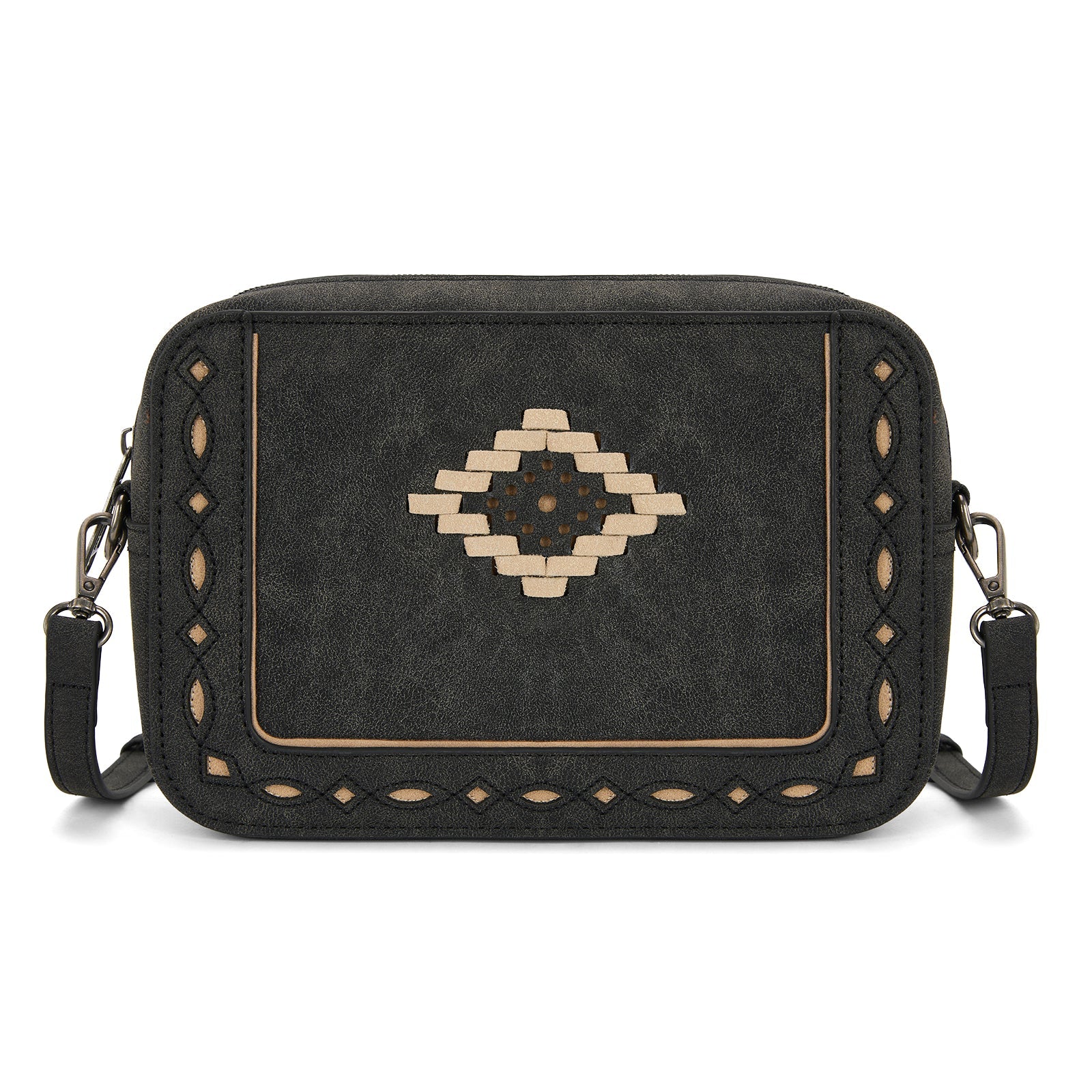 Montana West Western Aztec Cut-Out Crossbody Bag