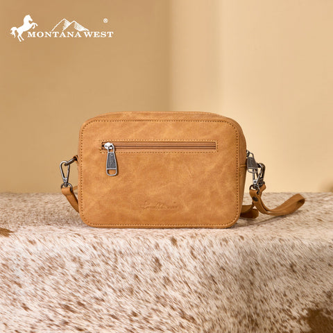 Montana West Western Aztec Cut-Out Crossbody Bag