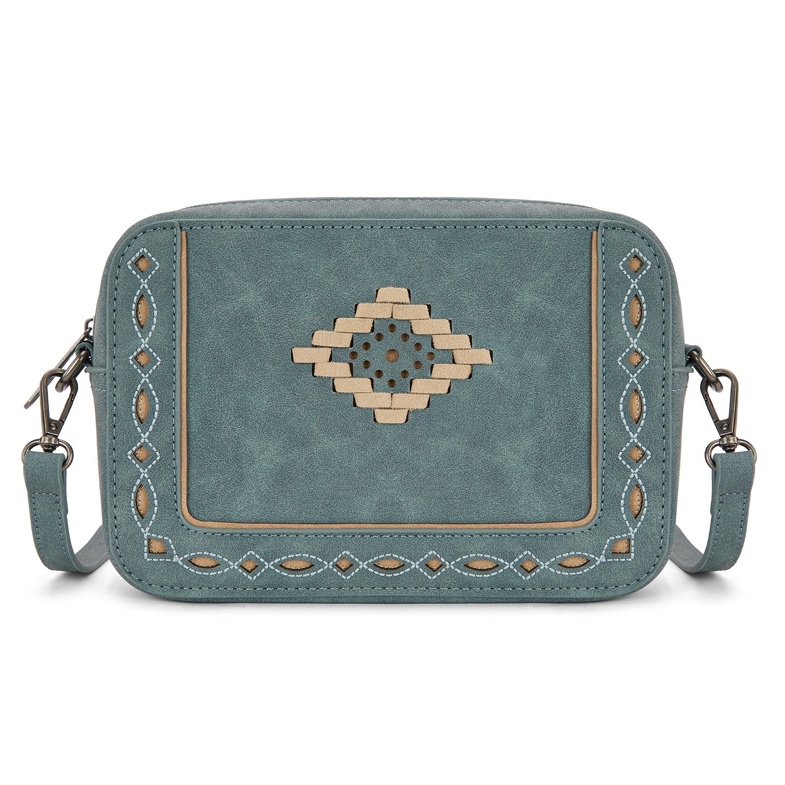 Montana West Western Aztec Cut-Out Crossbody Bag