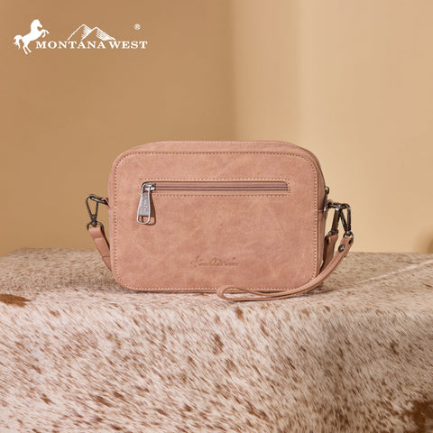 Montana West Western Aztec Cut-Out Crossbody Bag