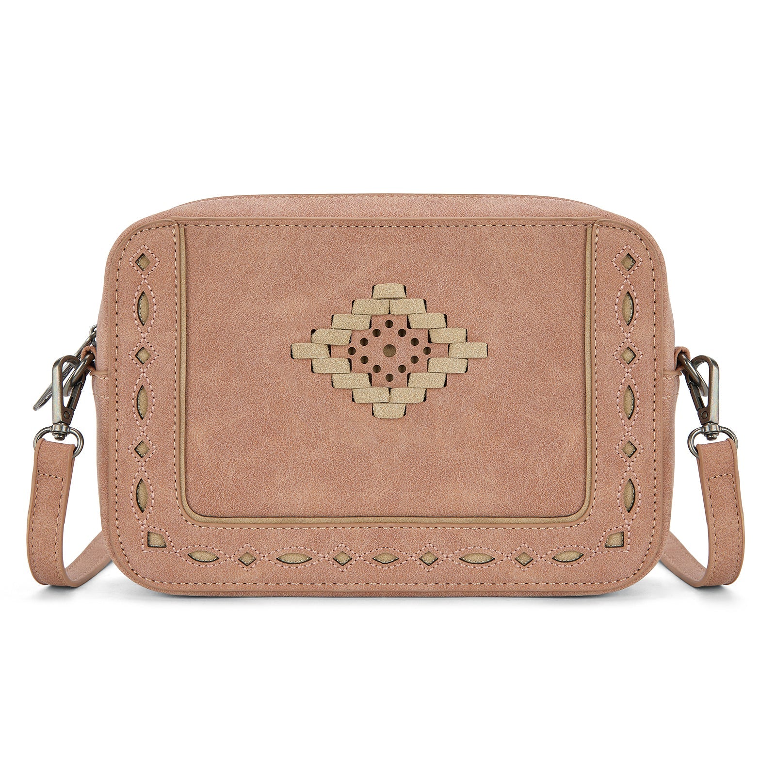Montana West Western Aztec Cut-Out Crossbody Bag