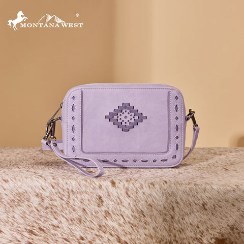Montana West Western Aztec Cut-Out Crossbody Bag