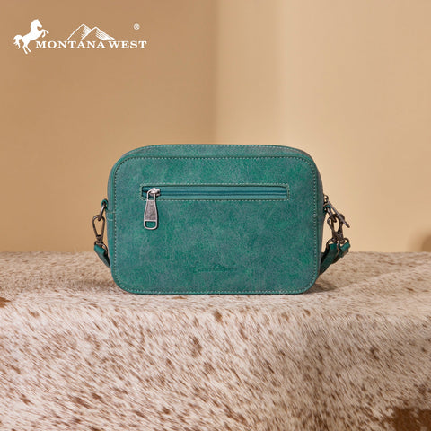 Montana West Western Aztec Cut-Out Crossbody Bag