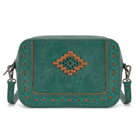 Montana West Western Aztec Cut-Out Crossbody Bag