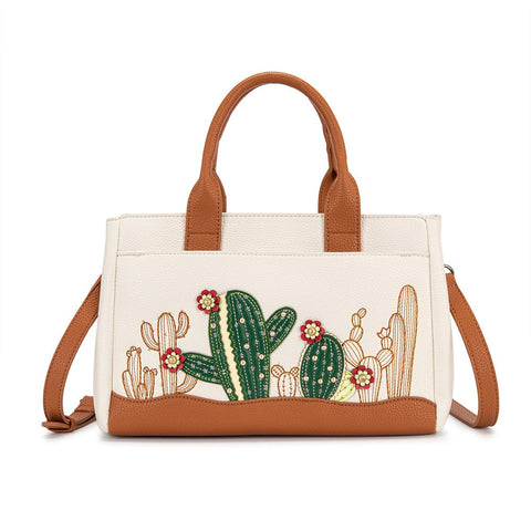 Montana West Cactus Embellished Crossbody Bag