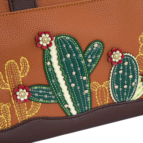 Montana West Cactus Embellished Crossbody Bag