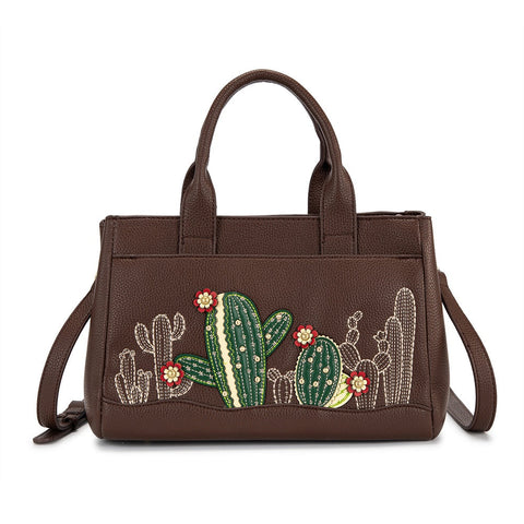 Montana West Cactus Embellished Crossbody Bag