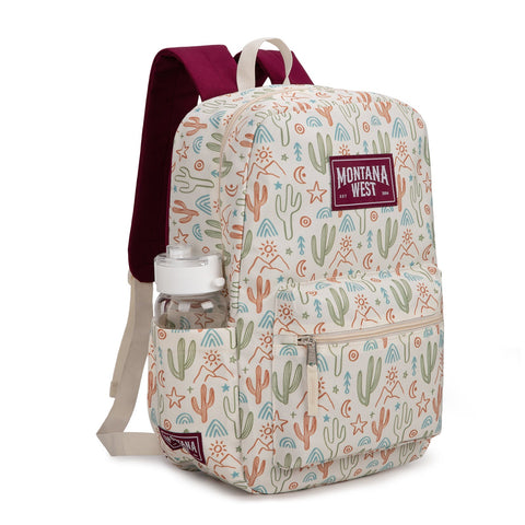 Montana West Aztec Print Backpack -2Pcs