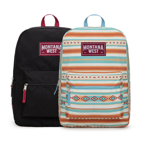 Montana West Aztec Print Backpack -2Pcs