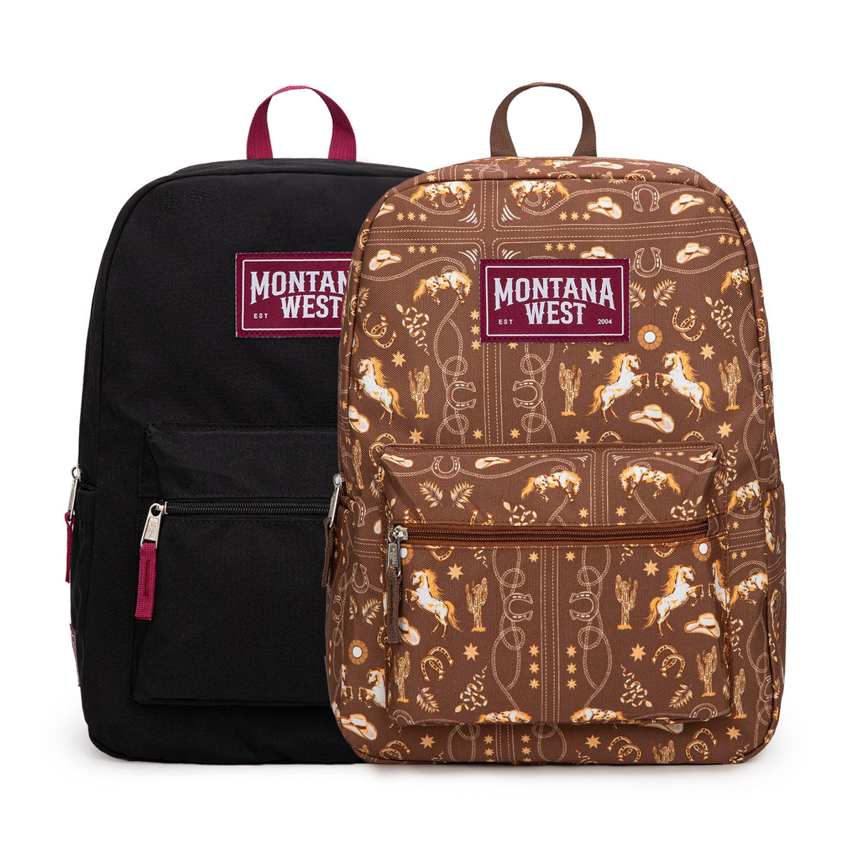 Montana West Aztec Print Backpack -2Pcs