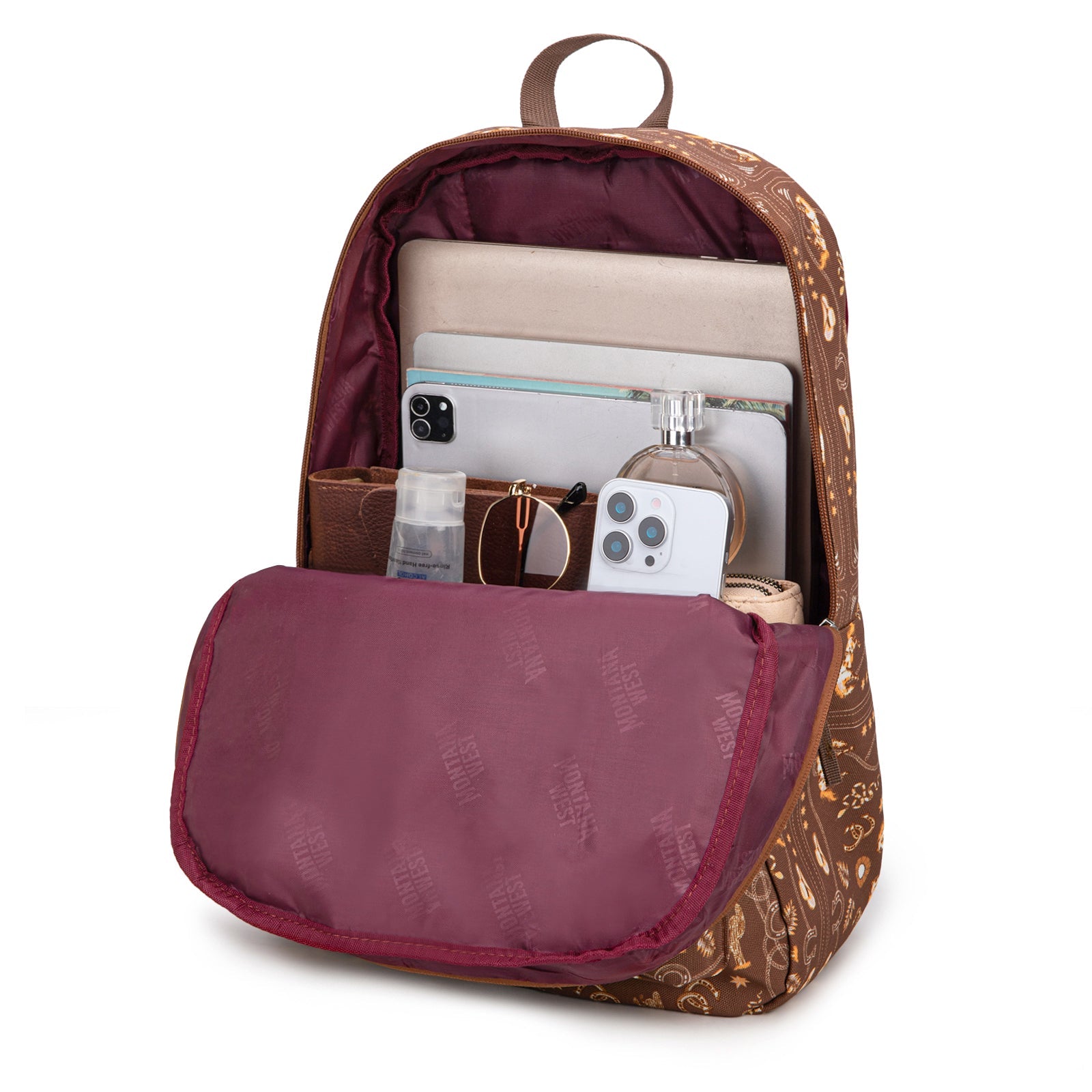 Montana West Aztec Print Backpack -2Pcs