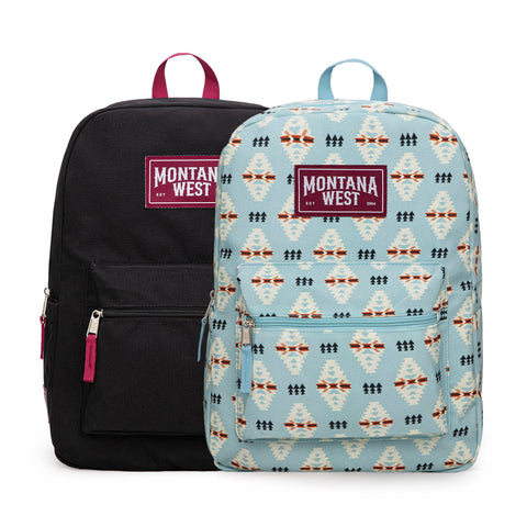 Montana West Aztec Print Backpack -2Pcs