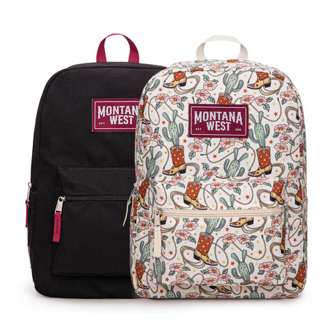 Montana West Aztec Print Backpack -2Pcs