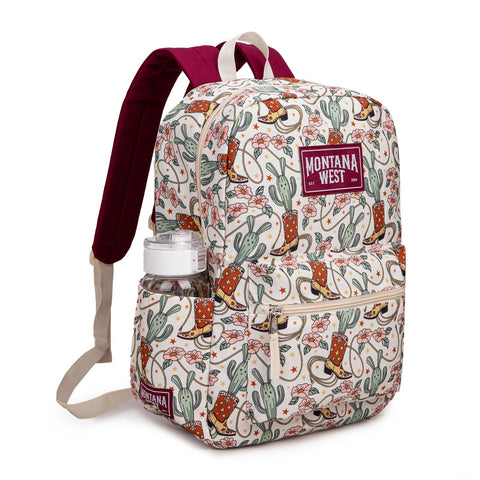 Montana West Aztec Print Backpack -2Pcs