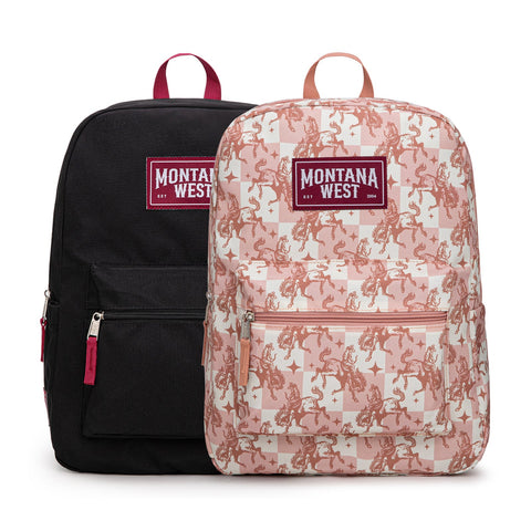 Montana West Aztec Print Backpack -2Pcs