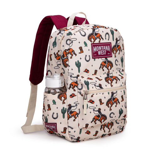 Montana West Aztec Print Backpack -2Pcs
