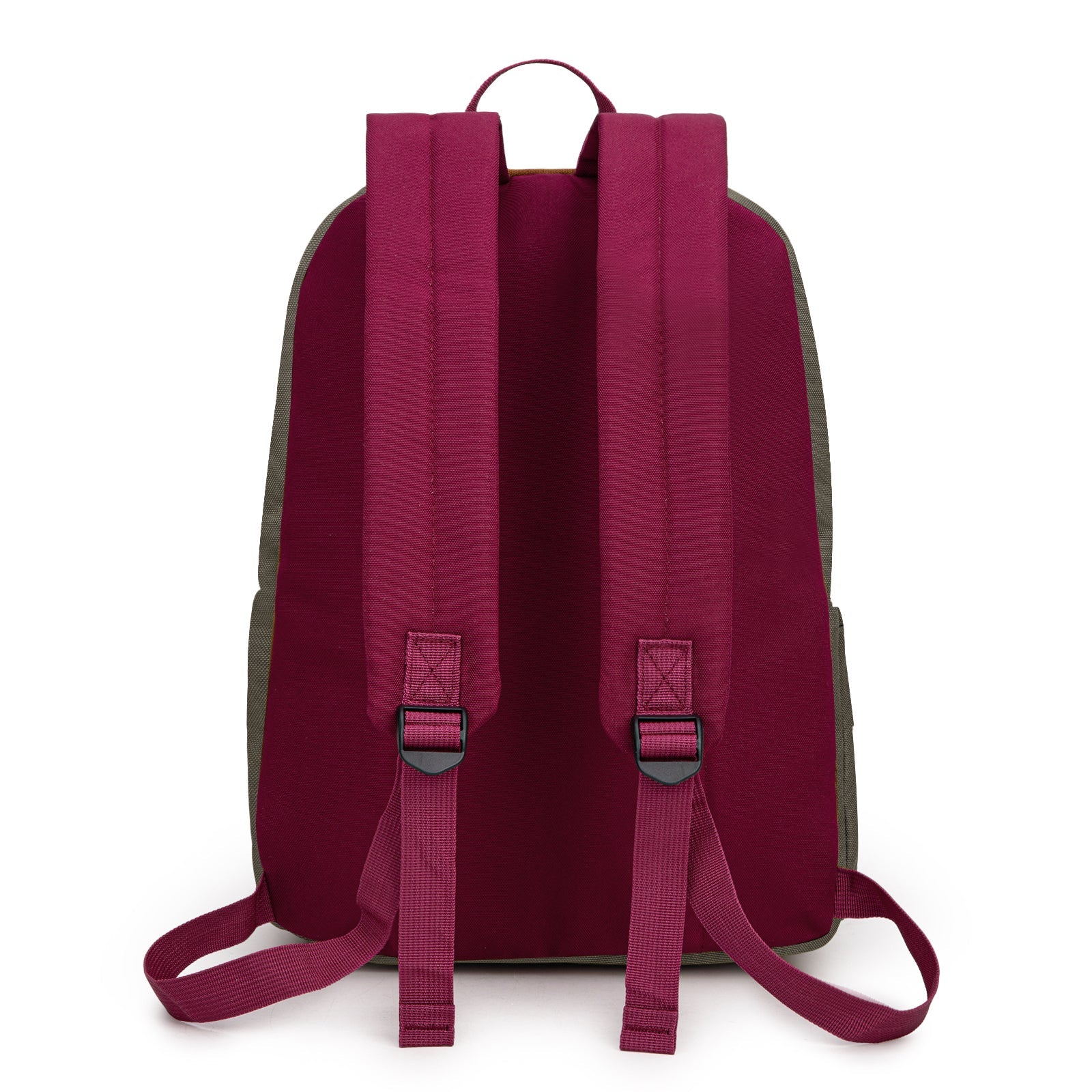 Montana West Solid Color Backpack - 2Pcs Set