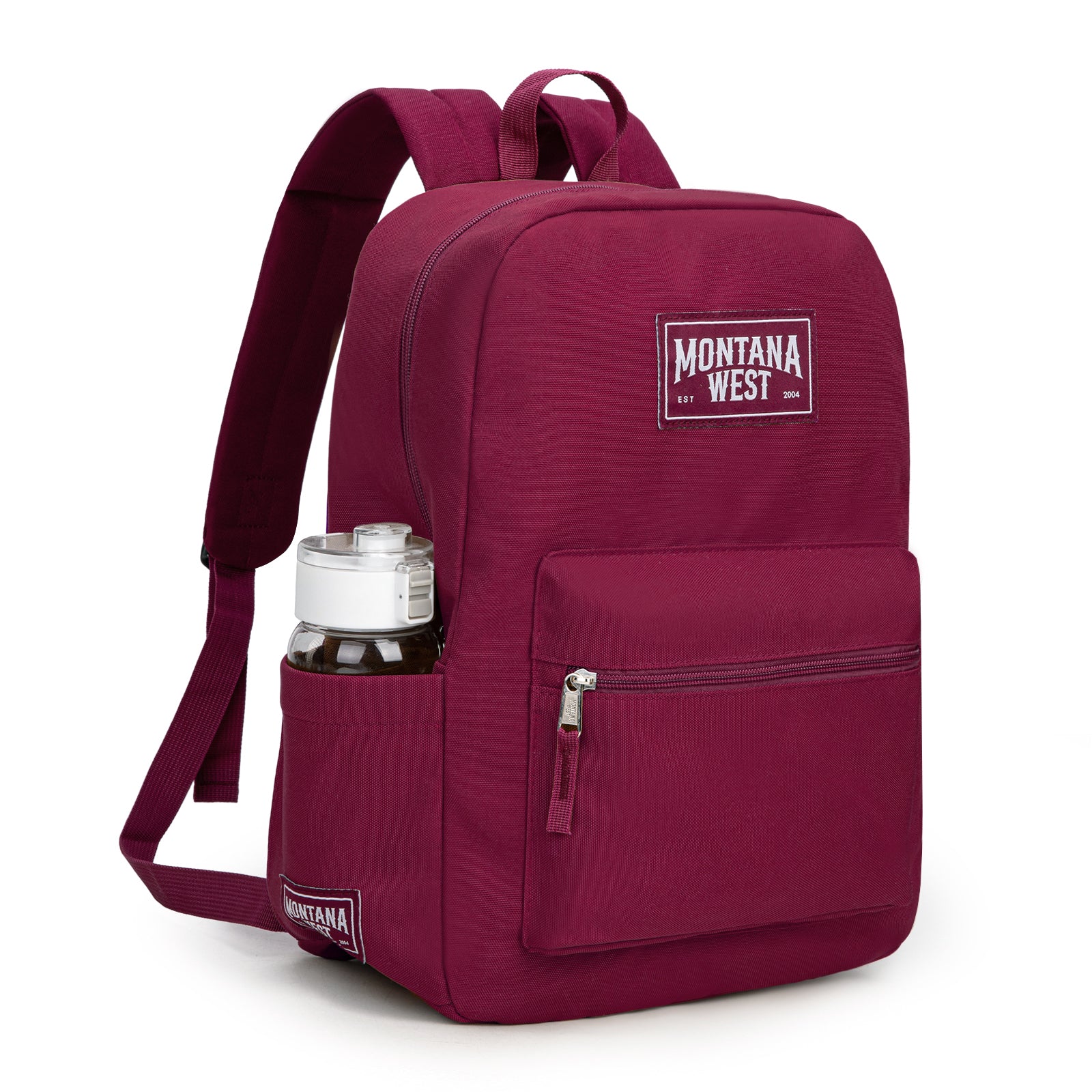 Montana West Solid Color Backpack - 2Pcs Set