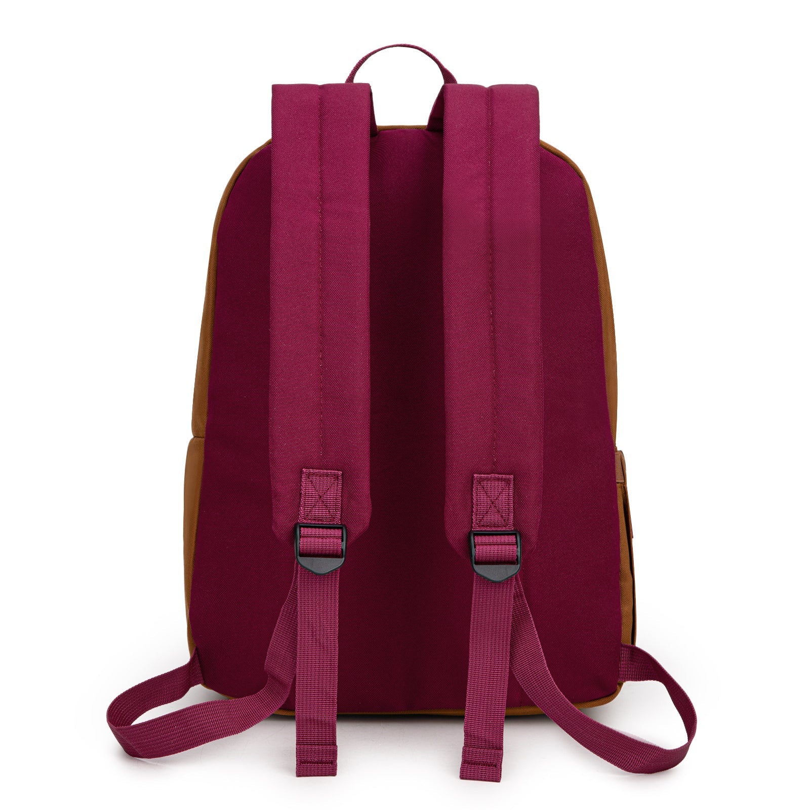 Montana West Solid Color Backpack - 2Pcs Set