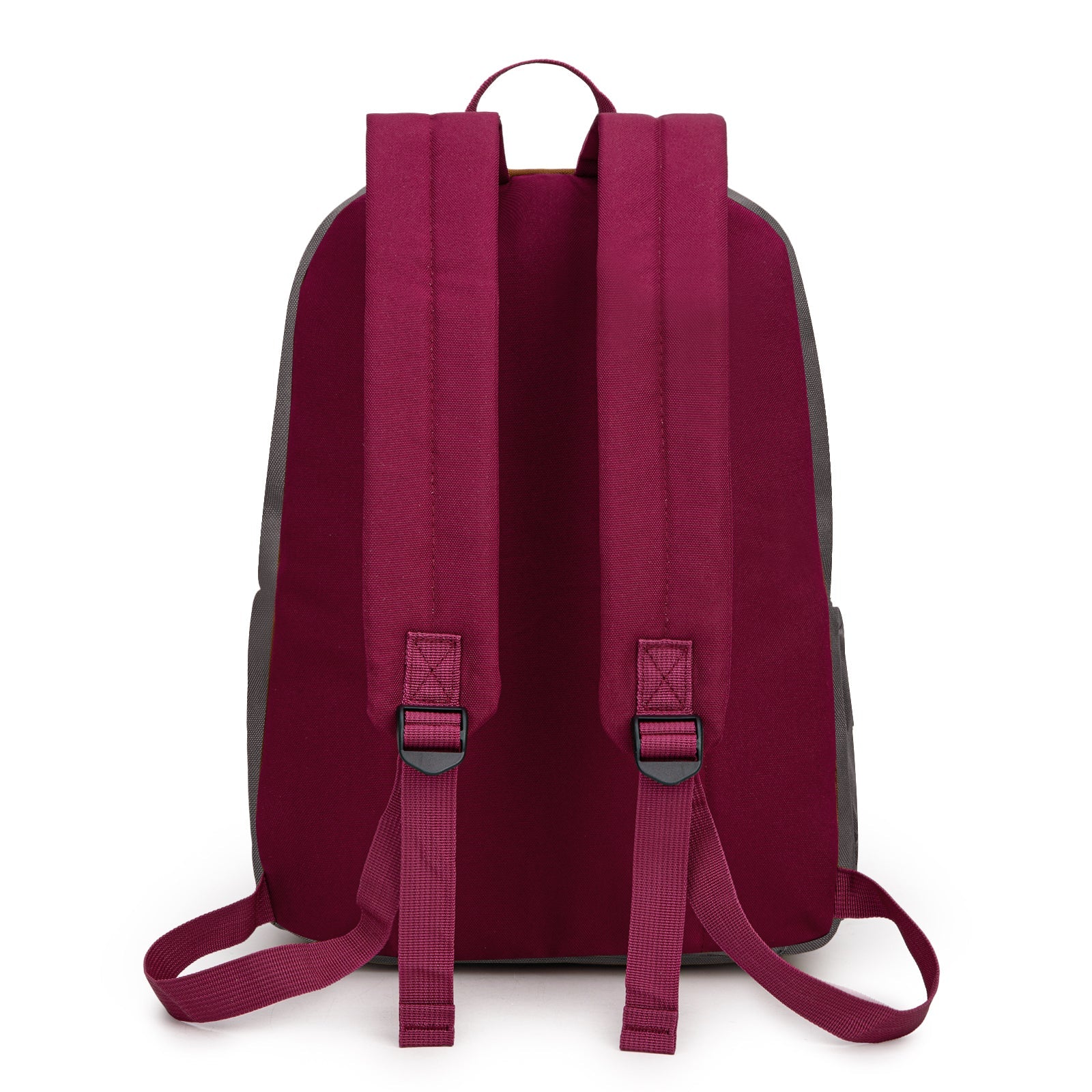 Montana West Solid Color Backpack - 2Pcs Set